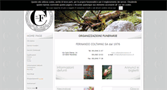 Desktop Screenshot of coltamaionoranze.ch